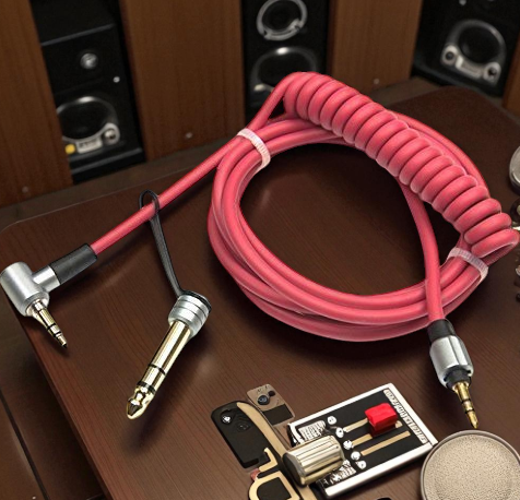 Gambar produk AUX Audio Cable Pro Detox 3.5 and 6.5mm Male to Male - AV141