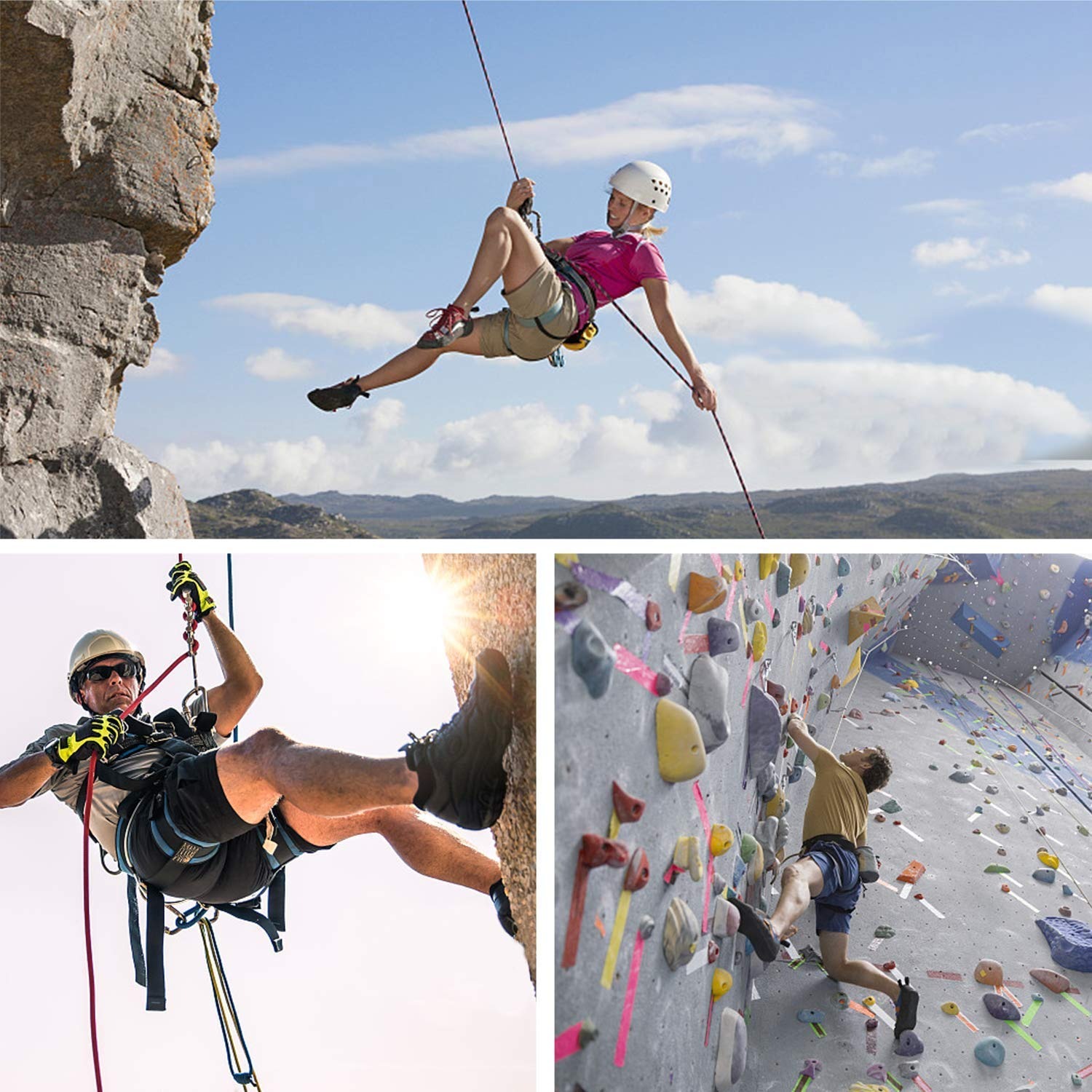 Gambar produk HIWALKE Tali Panjat Tebing Climbing Rope Outdoor Darurat 12mm 30M - HW13