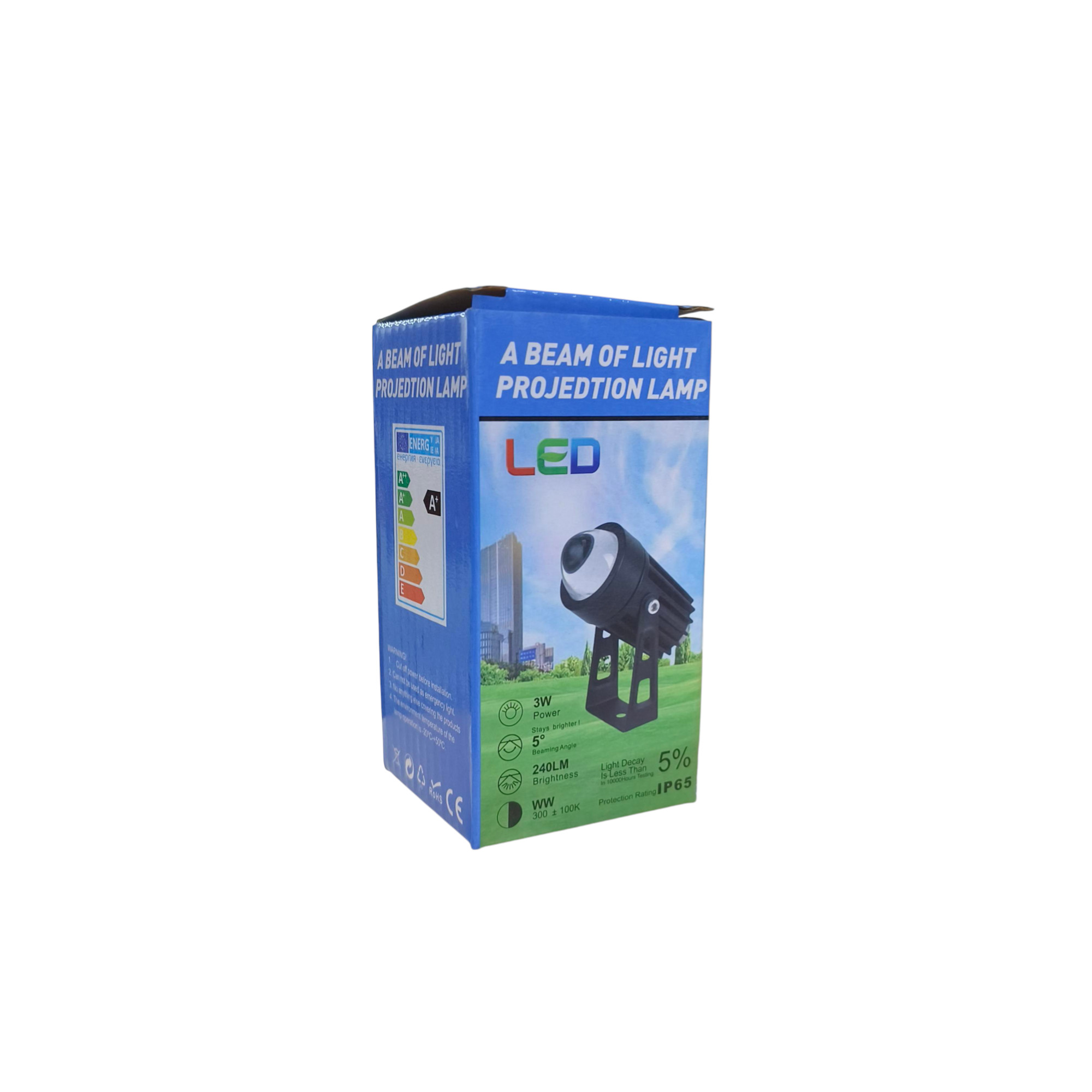 Gambar produk TaffLED Lampu Taman Hias Sorot Garden Spotlight Waterproof IP65 3W - KU-02