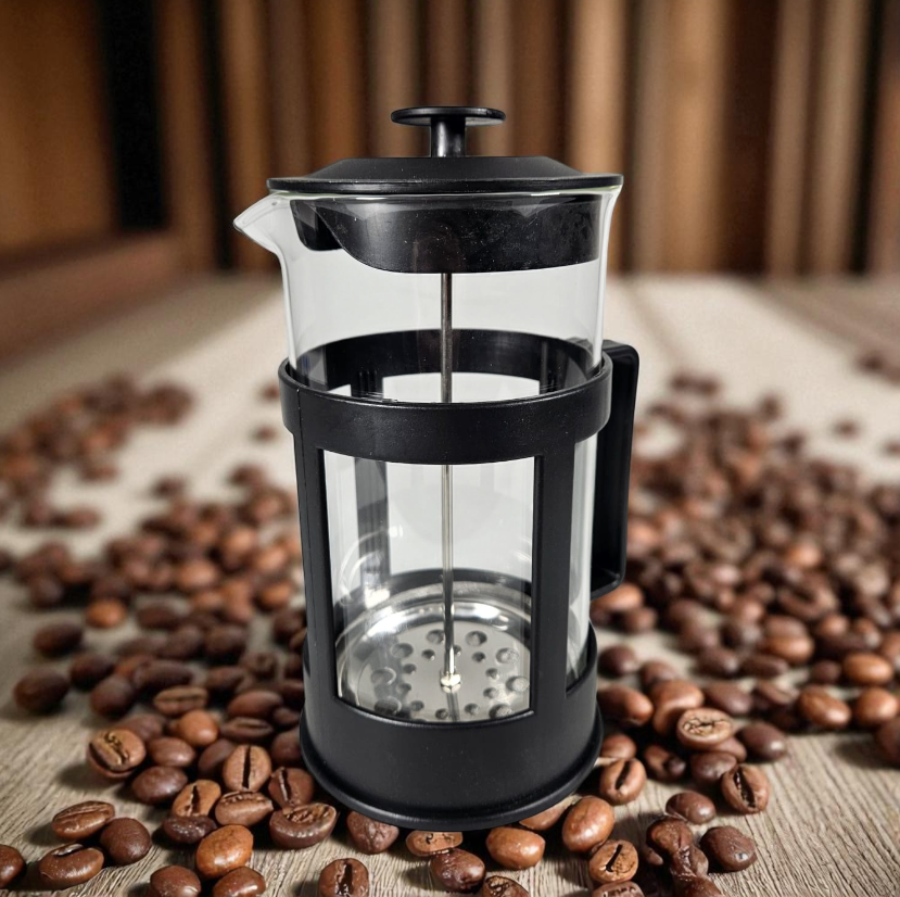 Gambar produk One Two Cups French Press Plunger Coffee Maker Pot 1L - FN35