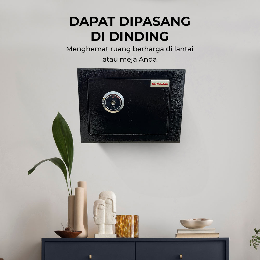 Gambar produk TaffGUARD Kotak Brankas Hotel Mini Home Safe Deposit Box - 5106