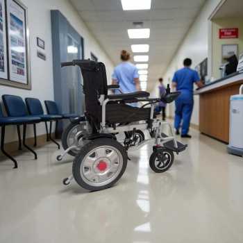 Gambar produk JiKang Kursi Roda Elektrik Lipat Wheelchair with Hand Controller 250W - TW-100W