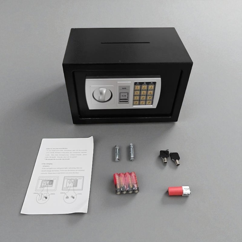 Gambar produk TaffGUARD Kotak Brankas Hotel Safety Box Password 8 Digit 31x20x20cm dengan Lubang Koin - 20E