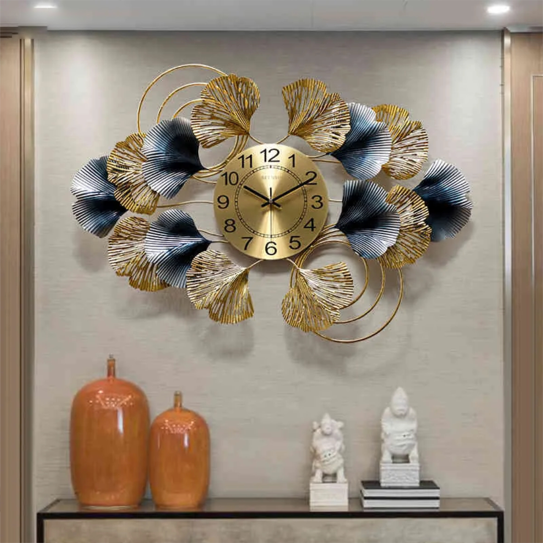 Gambar produk TaffHOME Jam Dinding Dekorasi Quartz Decoration Luxury European Style - 2077-7552