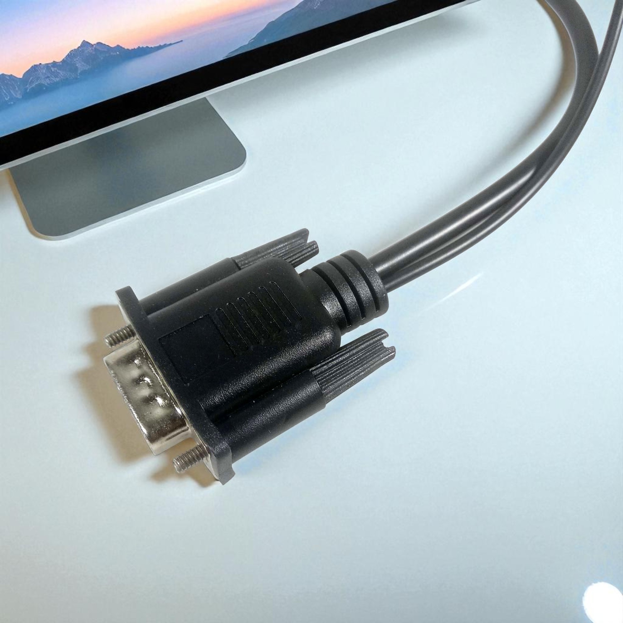 Gambar produk Kabel Adapter Converter VGA Male ke HDMI 1080p dengan Audio