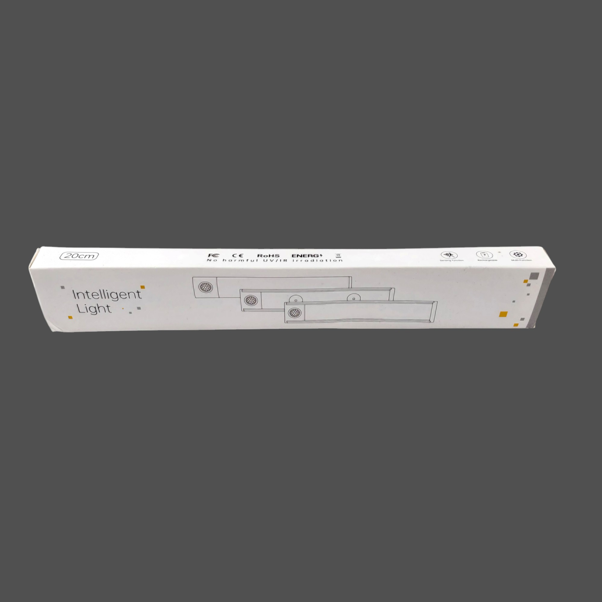 Gambar produk YIJUN Lampu LED Ultra Thin Motion Sensor Cabinet Light 3in1 Color 20cm - L1005