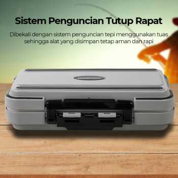 Gambar produk TaffSPORT Kotak Perkakas Kail Pancing Tackle Box Waterproof L - DY029