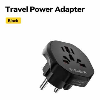 Gambar produk ESSAGER Universal Travel Adaptor Multi Port UK EU USA AUS 2500W 250V - WL-09