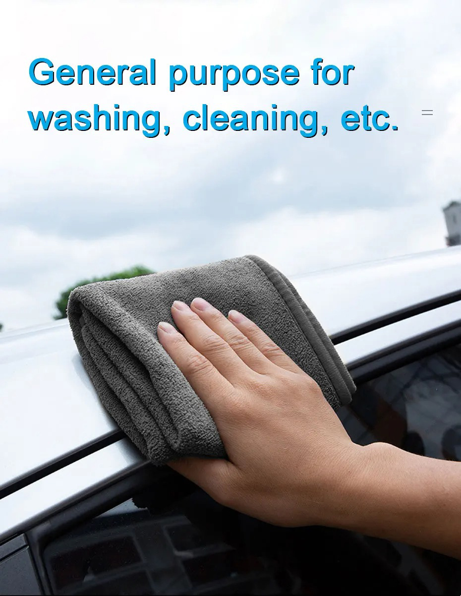 Gambar produk SHUMAI Kain Lap Microfiber Mobil Cleaning Towel Soft High Absorption 30x30cm - SH3