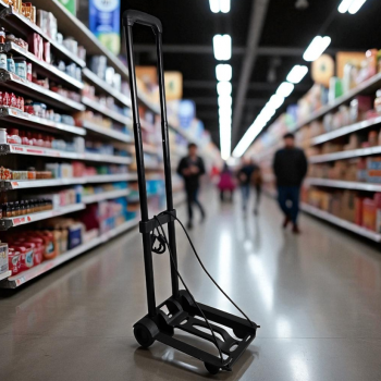 Gambar produk WPRO Trolley Mini Galon Koper Lipat Portable Luggage Cart 23x32cm 40kg - FPT-200