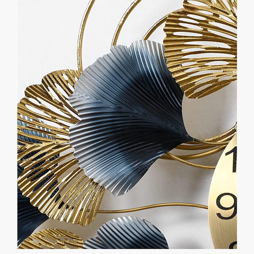 Gambar produk TaffHOME Jam Dinding Dekorasi Quartz Decoration Luxury European Style Horizontal - 2077-9135