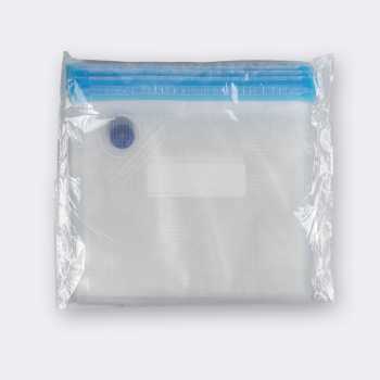 Gambar produk DMJ Plastik Vacuum Makanan Reusable Storage Bag BPA Free 10 PCS 22x21cm - D400