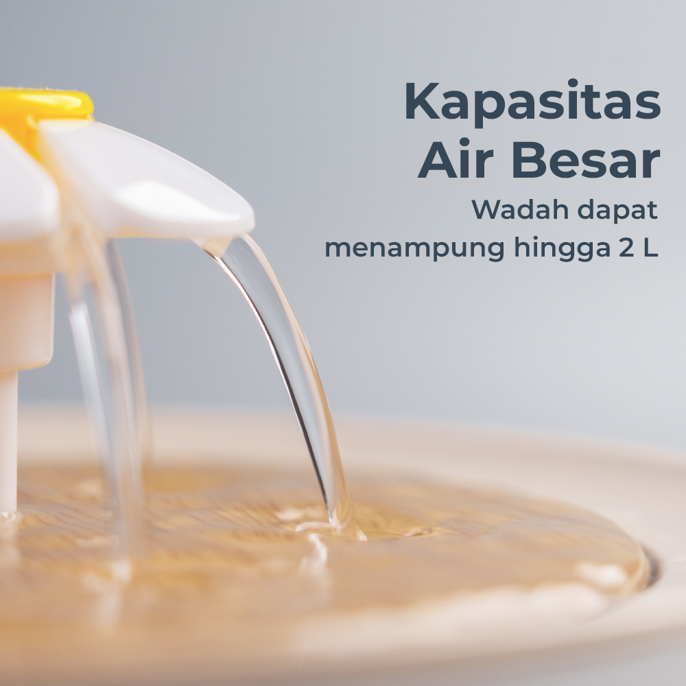 Gambar produk BaoRun FEIDASH Tempat Minum Anjing Kucing Fountain Dispenser 2L - G3370