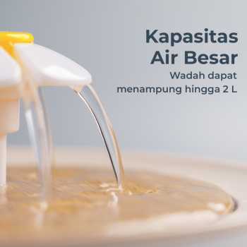 Gambar produk BaoRun FEIDASH Tempat Minum Anjing Kucing Fountain Dispenser 2L - G3370