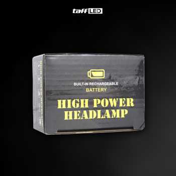 Gambar produk TaffLED Senter Kepala LED Headlight USB Rechargeable Q5 COB - LE022