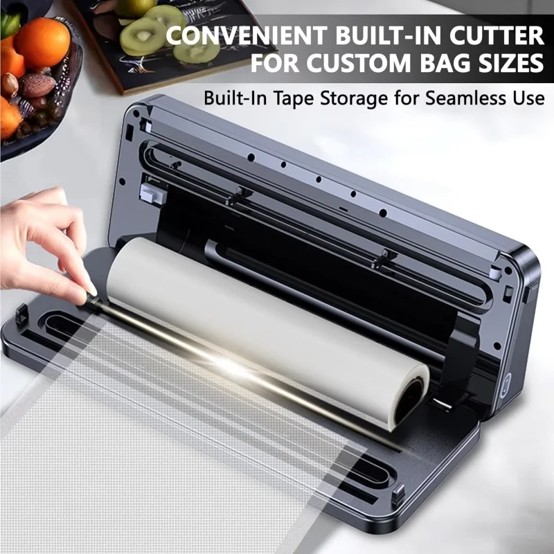 Gambar produk XAIMIJI Alat Vakum Makanan Vacuum Sealer Packaging Machine 120W - FKJ-3900