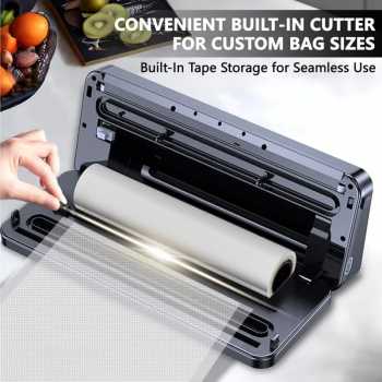 Gambar produk XAIMIJI Alat Vakum Makanan Vacuum Sealer Packaging Machine 120W - FKJ-3900