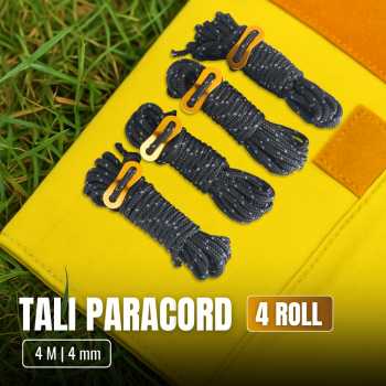 RayMING Tali Paracord Tali Tenda Climbing Rope 4M 4 Roll - RY1A