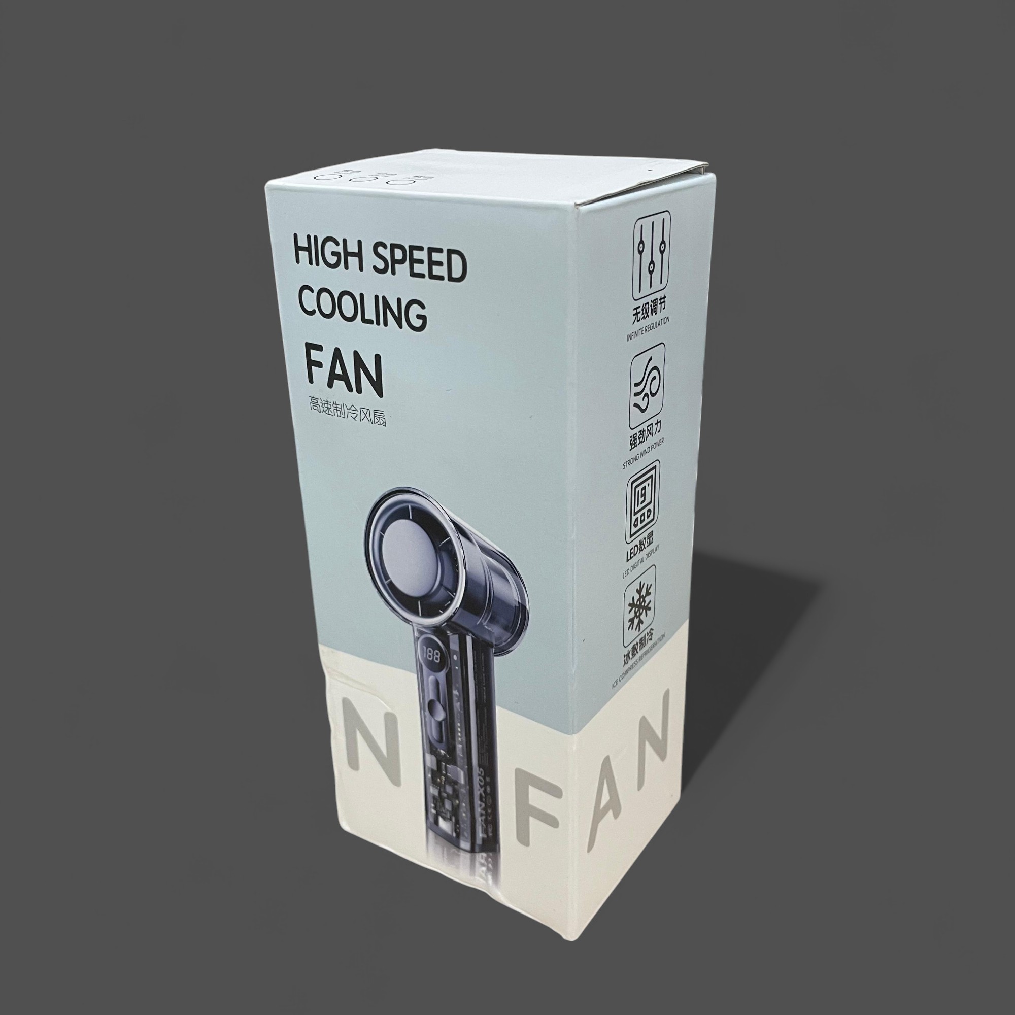 Gambar produk OSBORN Kipas Mini Portable Handheld Fan Ice Compress 3000mAh - X05