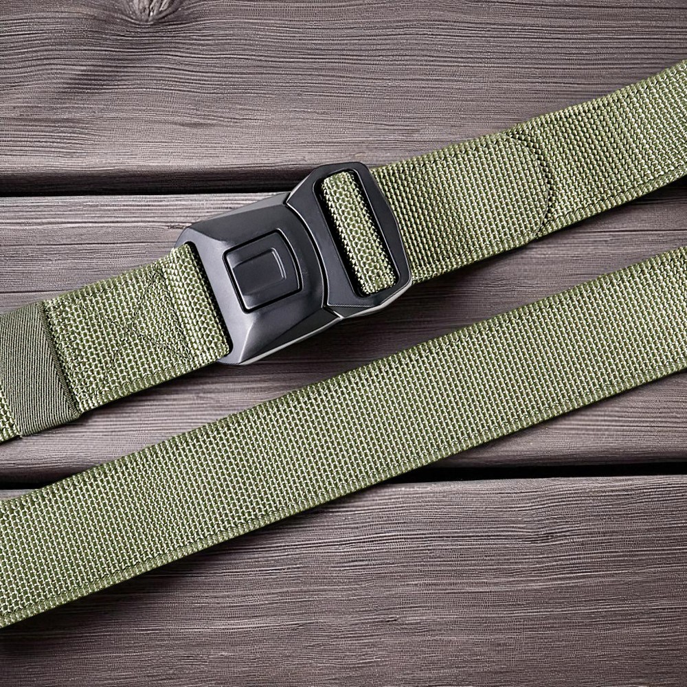Gambar produk Rhodey Gesper Tali Ikat Pinggang Pria Military Tactical Nilon 125cm - S2732