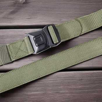 Gambar produk Rhodey Gesper Tali Ikat Pinggang Pria Military Tactical Nilon 125cm - S2732