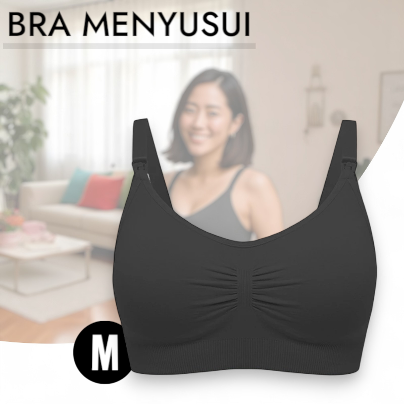 Gambar produk Beauforme Bra Menyusui Hamil Nursing Tanpa Kawat Busa Seamless M - BFY8