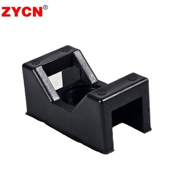 Gambar produk ZYCN Dudukan Kabel Ties Cable Tie Mount Fixed Saddle Nylon 100 PCS - HC7-M5