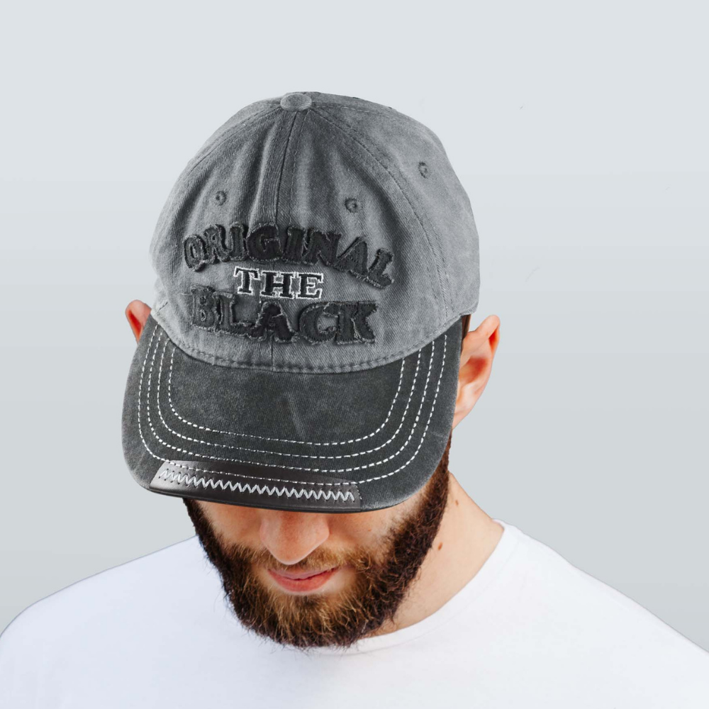 Gambar produk FLB Topi Baseball Cap Original The Black Retro Washed Style - F122