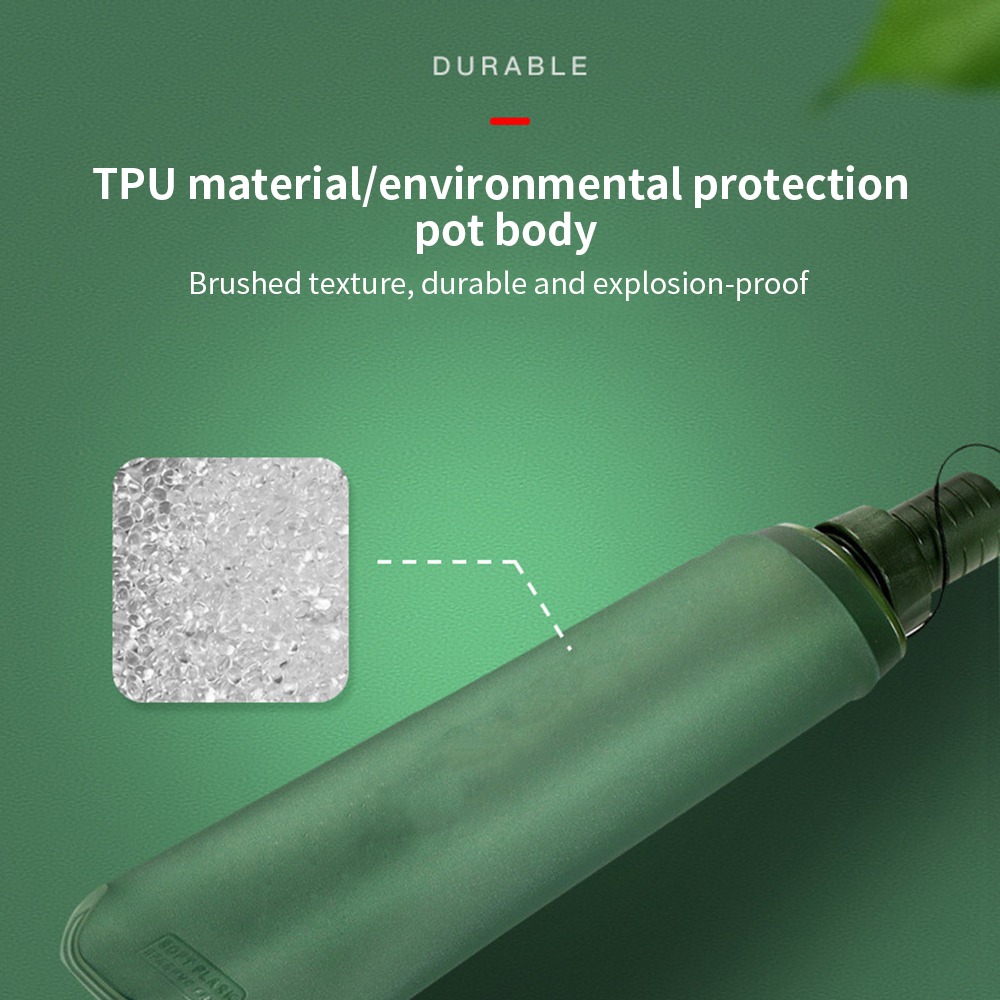 Gambar produk TaffSPORT Botol Minum Lipat Soft Flask Foldable Water Bottle 500ml - TF-50