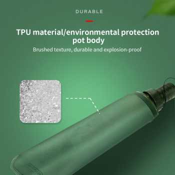 Gambar produk TaffSPORT Botol Minum Lipat Soft Flask Foldable Water Bottle 500ml - TF-50