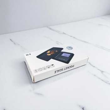 Gambar produk RENQIN Timbangan Digital Mini Perhiasan Makanan Alat Dapur Jewel Scale 500g 0.01g - CS-D