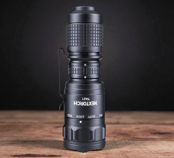 Gambar produk NEXTORCH Lampu Senter LED Mini Bright Tactical USB Type C 1300 Lumens - TA21 SET