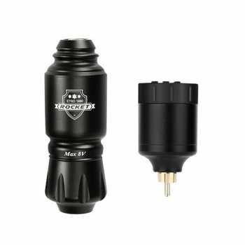Gambar produk ROCKET Wireless Tattoo Machine Kit Travel 4mm 1300mAh with Cartridge - YL359