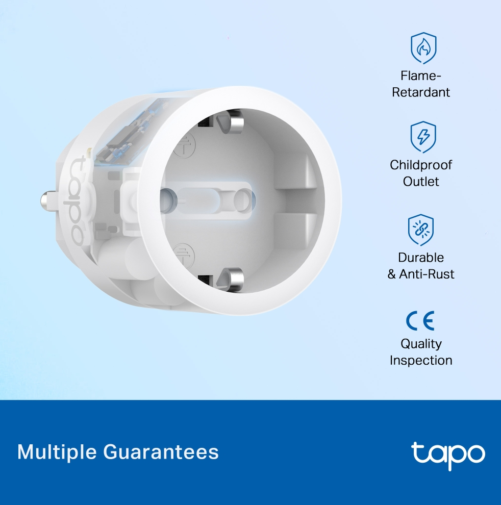 Gambar produk TP-link Tapo Mini Smart Wi-Fi Socket Energy Monitoring 1PCS - P115