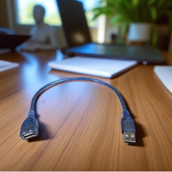 Gambar produk ROBOTSKY Kabel USB Extension Cable 2.0 AM AF 29cm - A13