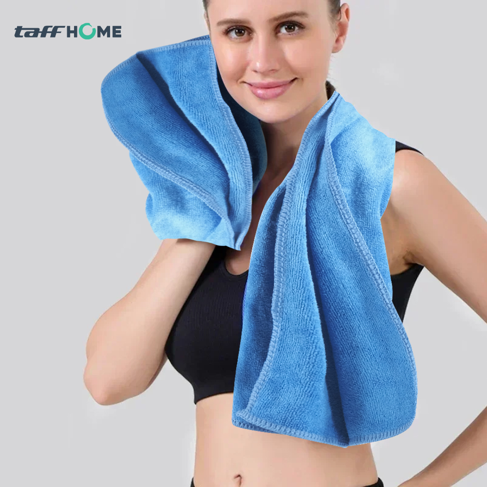 Gambar produk TaffHOME Handuk Microfiber Towel Soft Quick Dry 35x75cm - U0755
