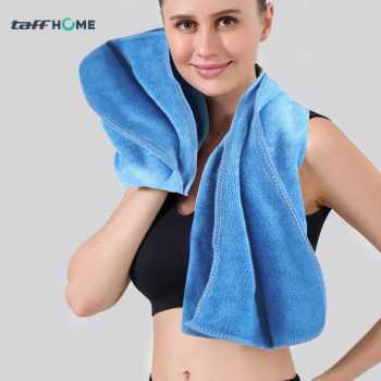 Gambar produk TaffHOME Handuk Microfiber Towel Soft Quick Dry 35x75cm - U0755