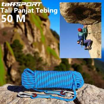TaffSPORT Tali Panjat Tebing Climbing Rope Outdoor Darurat - HW13