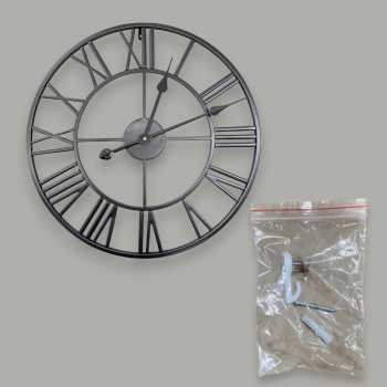 Gambar produk Meigar Jam Dinding Bulat Quartz Creative Model Vintage 60cm - H68