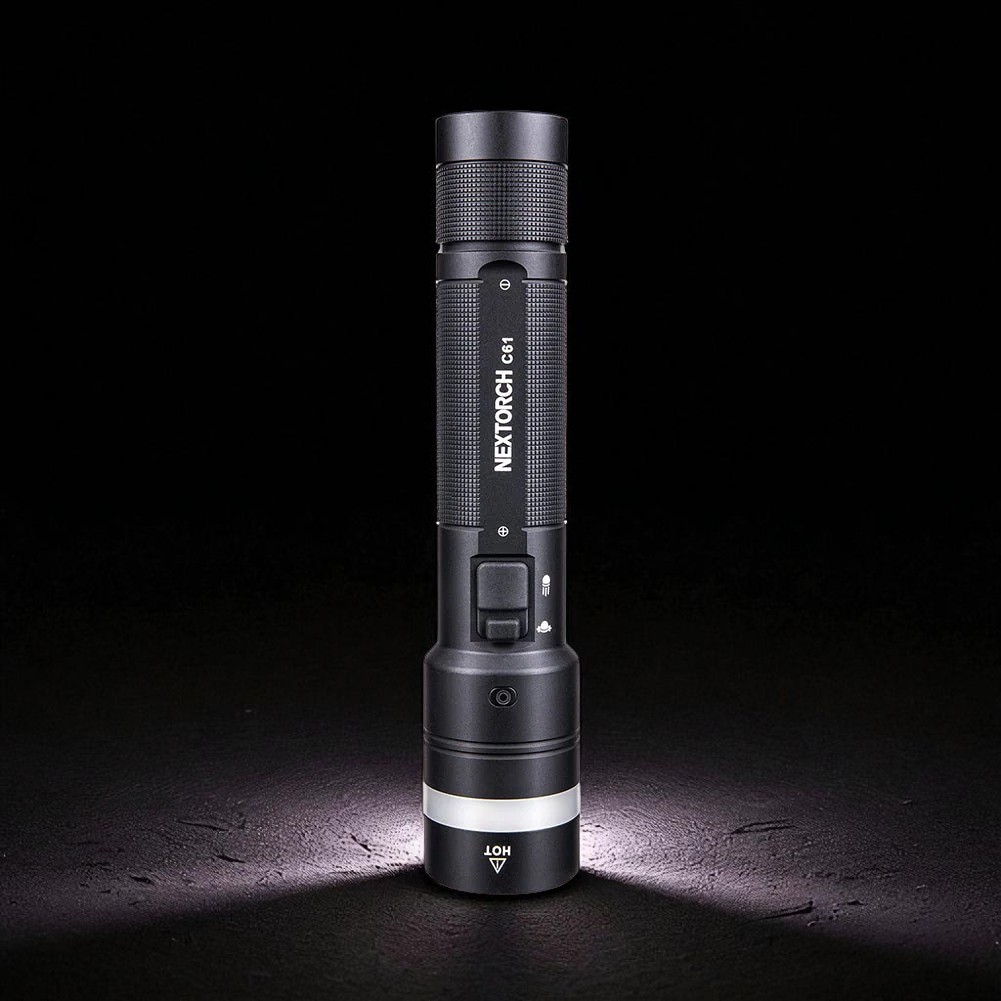 Gambar produk NEXTORCH Senter LED Tactical Flashlight IPX67 3500 Lumens - C61 SET