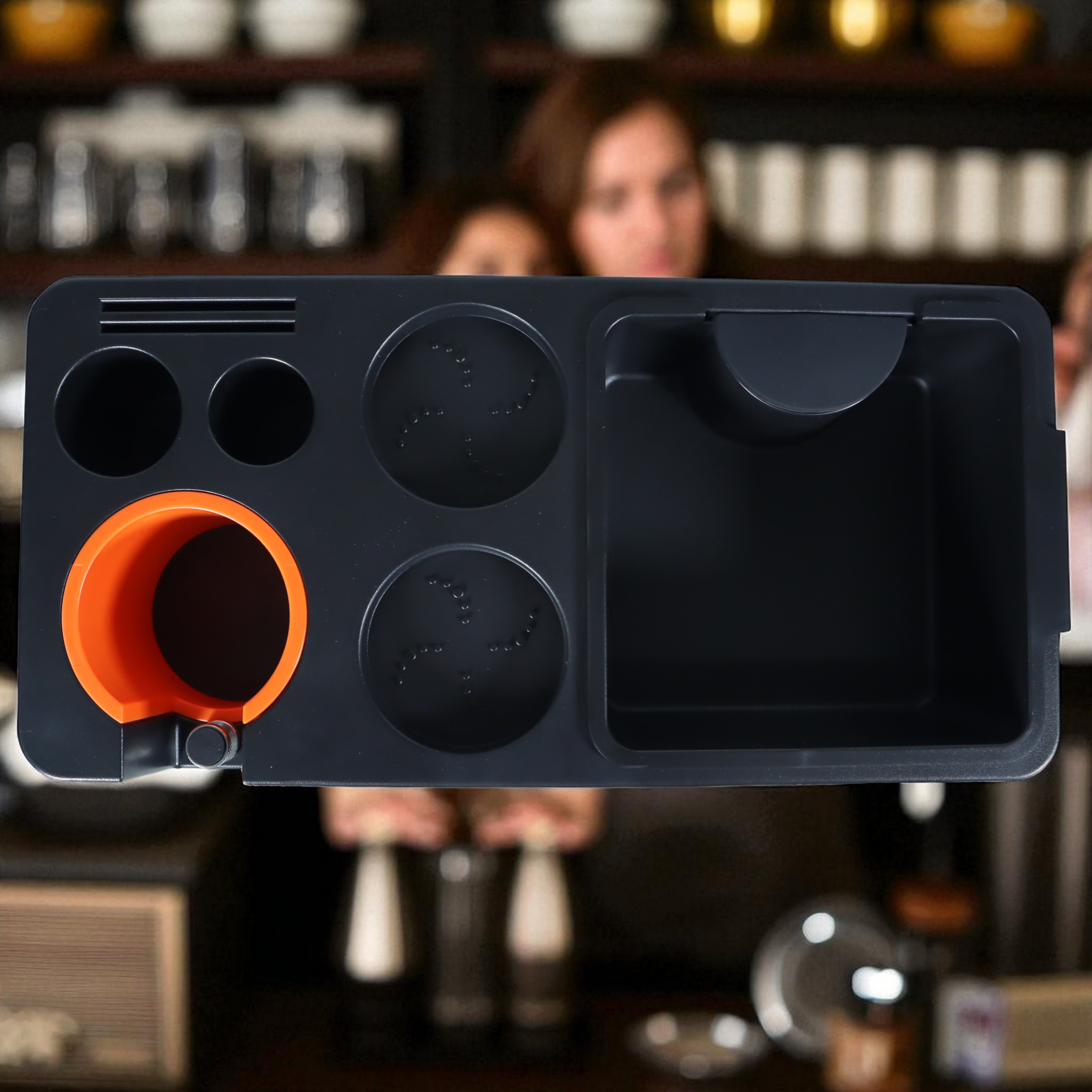 Gambar produk One Two Cups Wadah Ampas Kopi Knock Box with Portafilter Holder - MG34