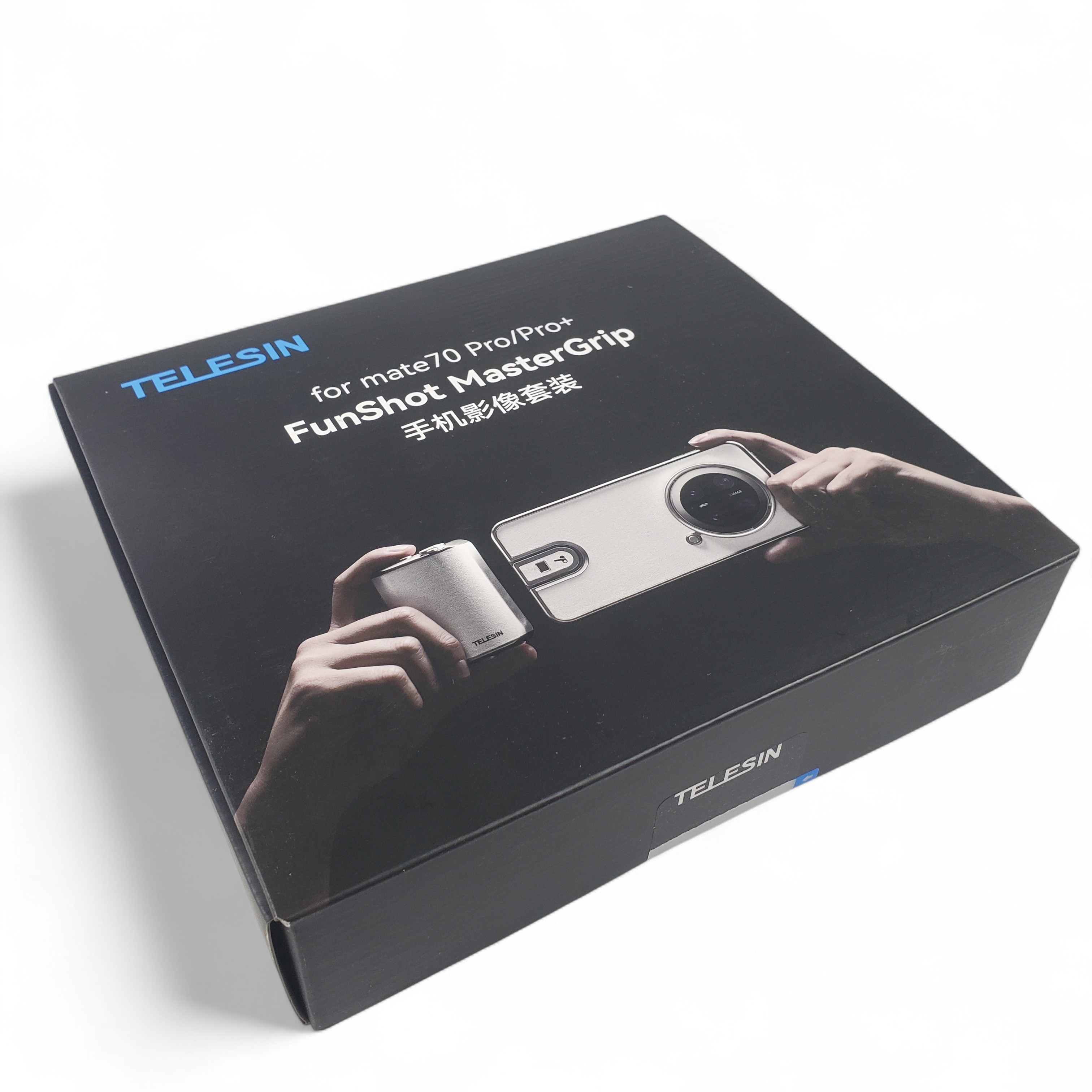 Gambar produk TELESIN Handle Selfie Grip Phone Shutter for Mate70 Pro/Pro+ - P5-MCS-06-THW