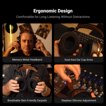 Gambar produk Fosi Audio Planar Magnetic Headphone Open Back - I5
