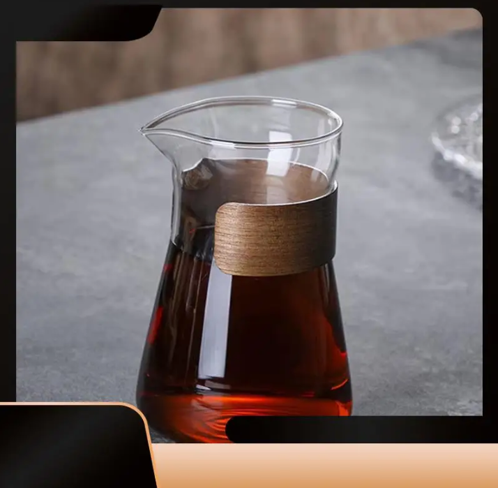Gambar produk LIONS Teko Kopi Coffee Server Drip Pour Pitcher Jug Borosilicate 500ml - L1