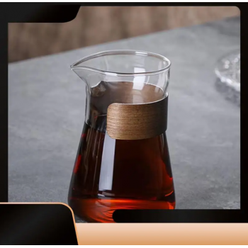 Gambar produk LIONS Teko Kopi Coffee Server Drip Pour Pitcher Jug Borosilicate 500ml - L1