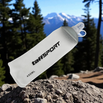 Gambar produk TaffSPORT Botol Minum Soft Flask Foldable Sport Water TPU 450ml - TFG-11