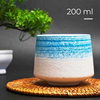 FLAMBE Gelas Keramik Kopi Teh Vintage Japanese Style Ceramic Cup 200ml - FB014