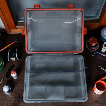 Gambar produk TaffSPORT Kotak Perkakas Kail Umpan Pancing Fishing Box 11 Slot - DY148