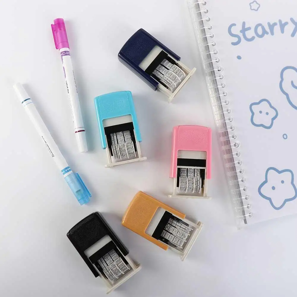 Gambar produk ENJOU Stempel Tanggal Mini Portable Date Stamp - EN010