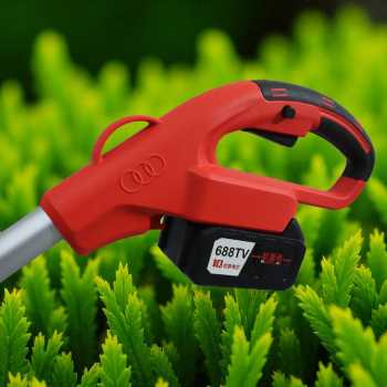 Gambar produk BORNRIN Mesin Pemotong Rumput Ranting Electric Grass Trimmer - BR12